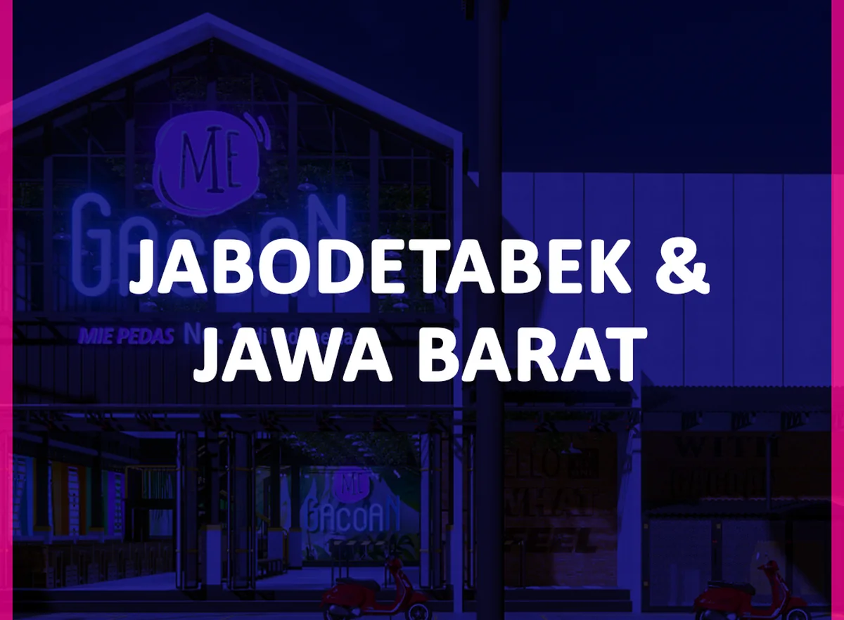 Outlet Mie Gacoan wilayah Jabodetabek & Jawa Barat