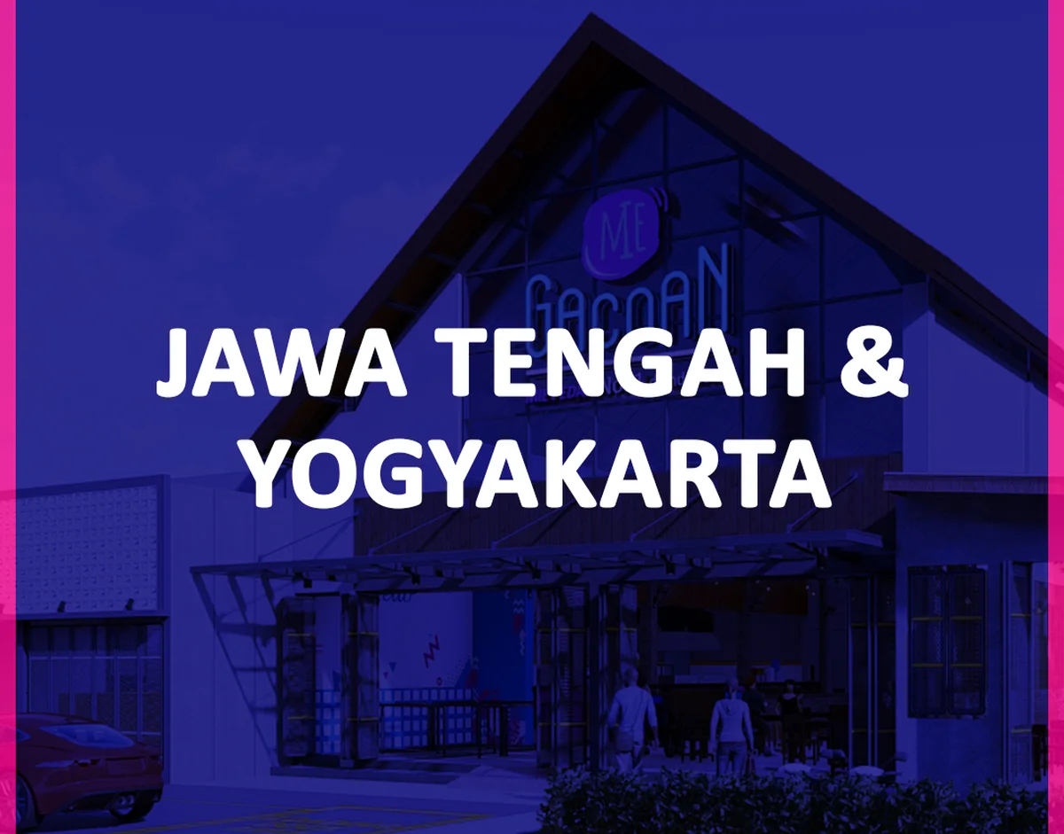 Outlet Mie Gacoan wilayah Jawa Tengah & Yogyakarta