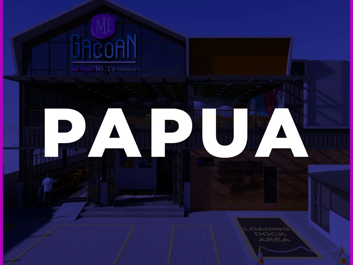 Outlet Mie Gacoan wilayah Papua