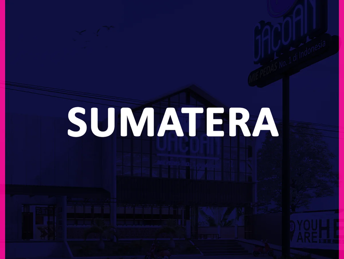 Outlet Mie Gacoan wilayah Sumatera
